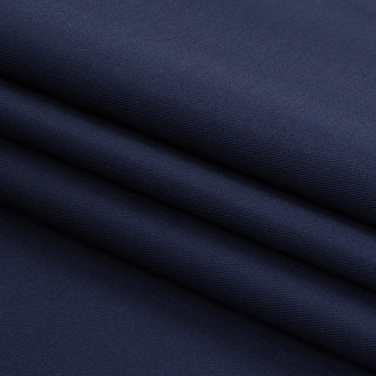 Super Fine Egyptian Cotton Twill, Spill-Resistant - Navy - Splashproof Collection