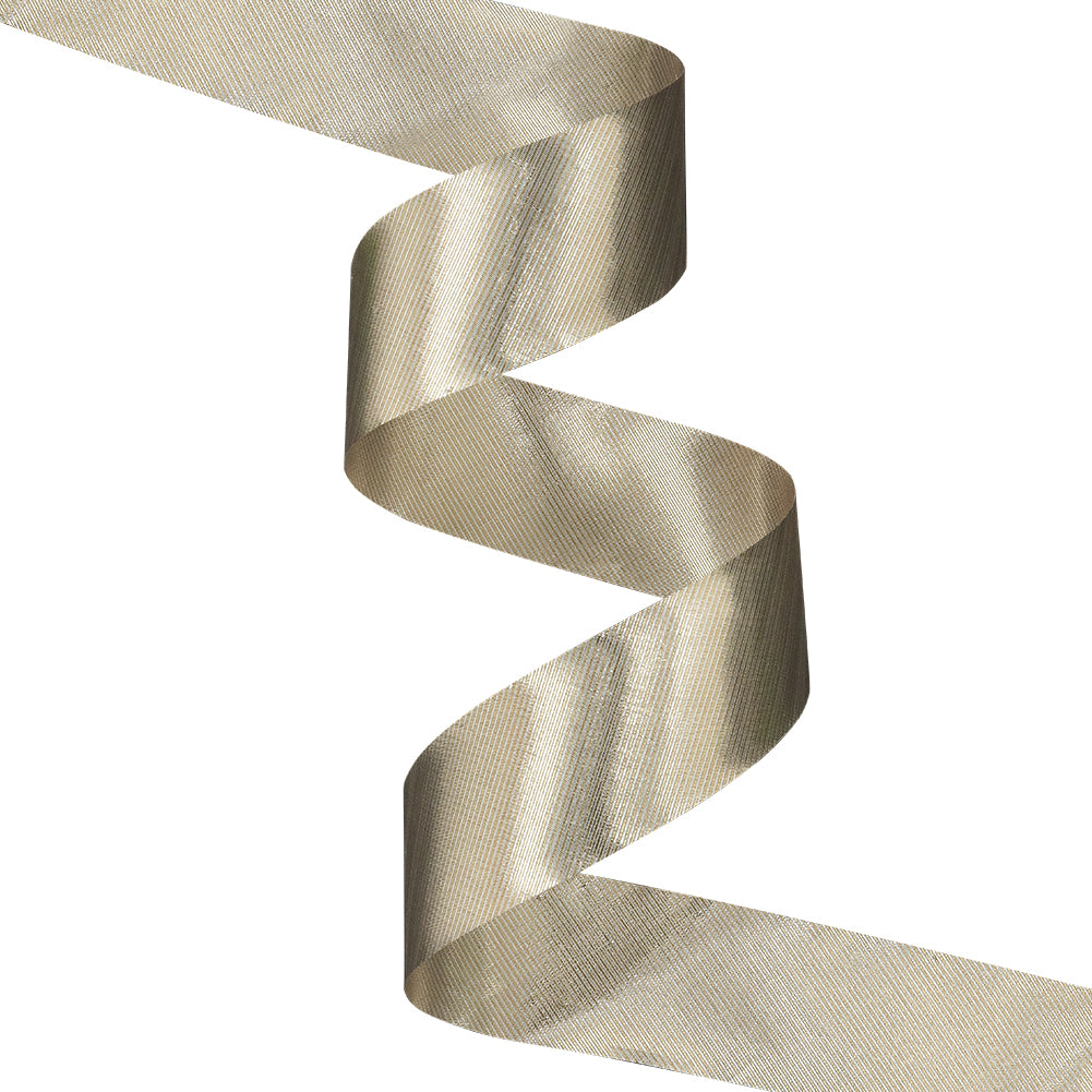 Italian Gold Metallic Ribbon - 1"