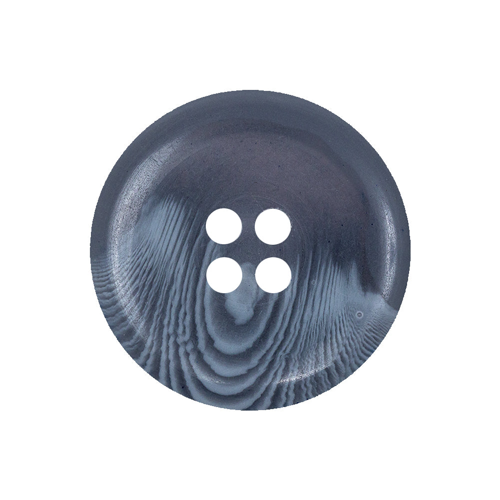Excalibur and Stormy Weather Swirls Tire Shaped Rim Plastic Button - 40L/25.5mm Detail