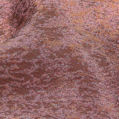 Pegasus Pink, Pale Blue and Gold Mottled Luxury Brocade