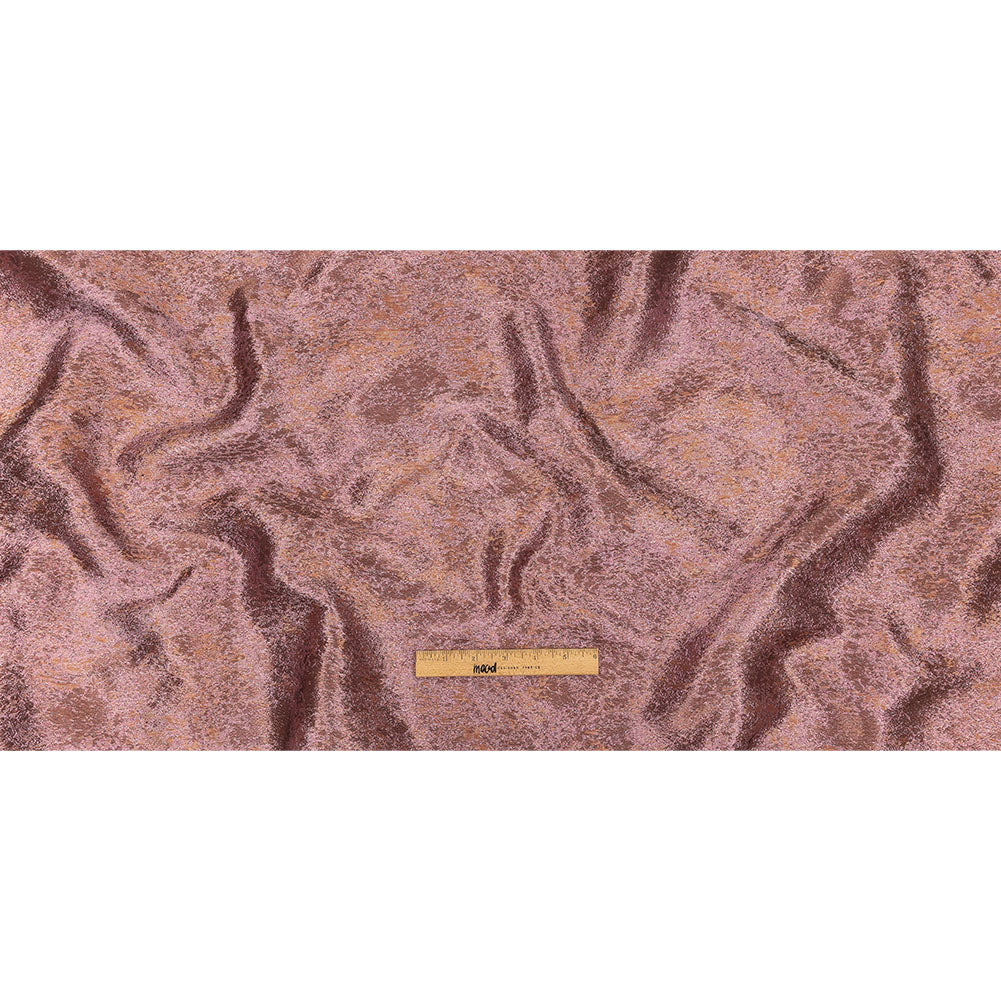 Pegasus Pink, Pale Blue and Gold Mottled Luxury Brocade