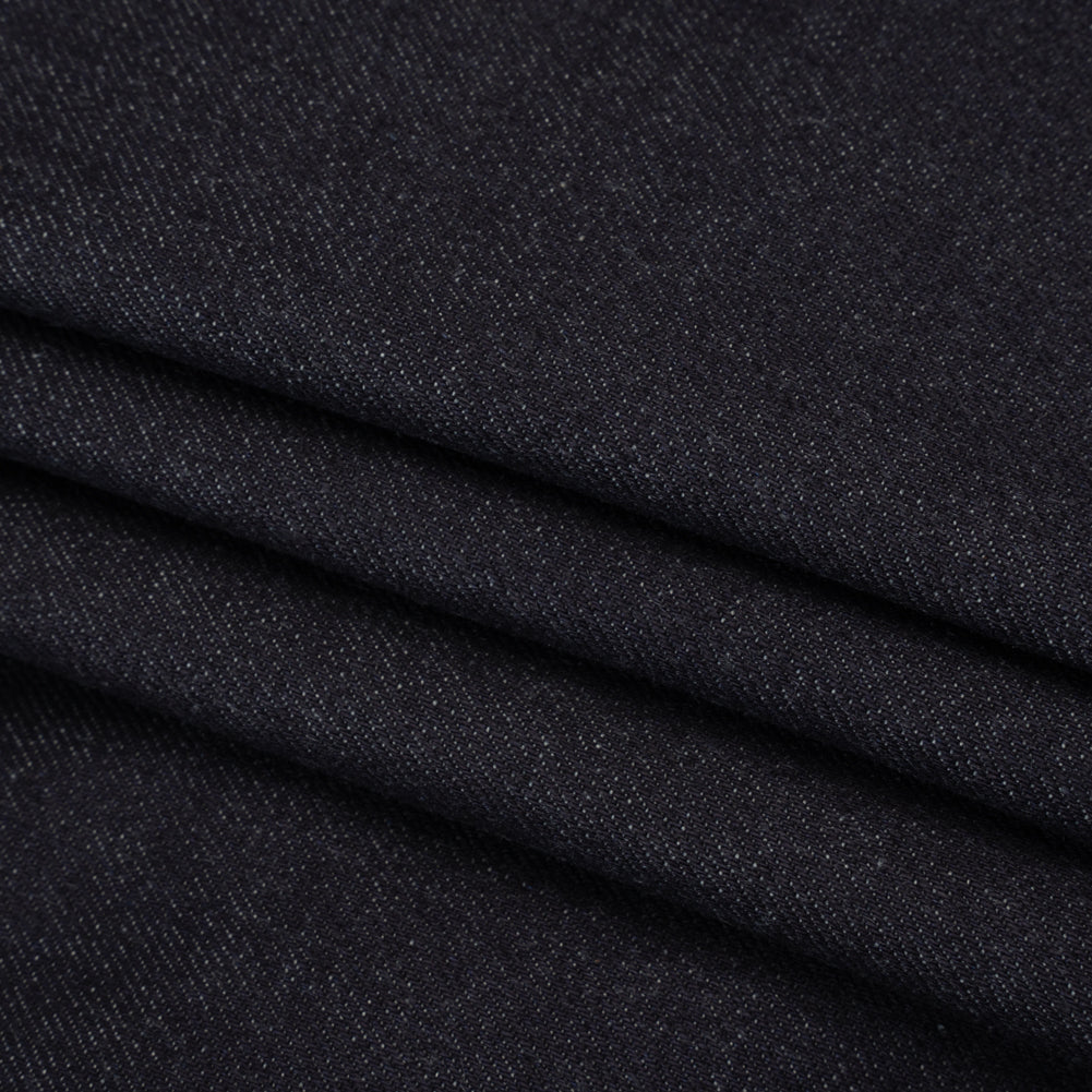Narrow Cotton Denim Twill - Dark Indigo - Deadstock