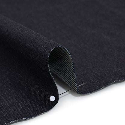 Narrow Cotton Denim Twill - Dark Indigo - Deadstock