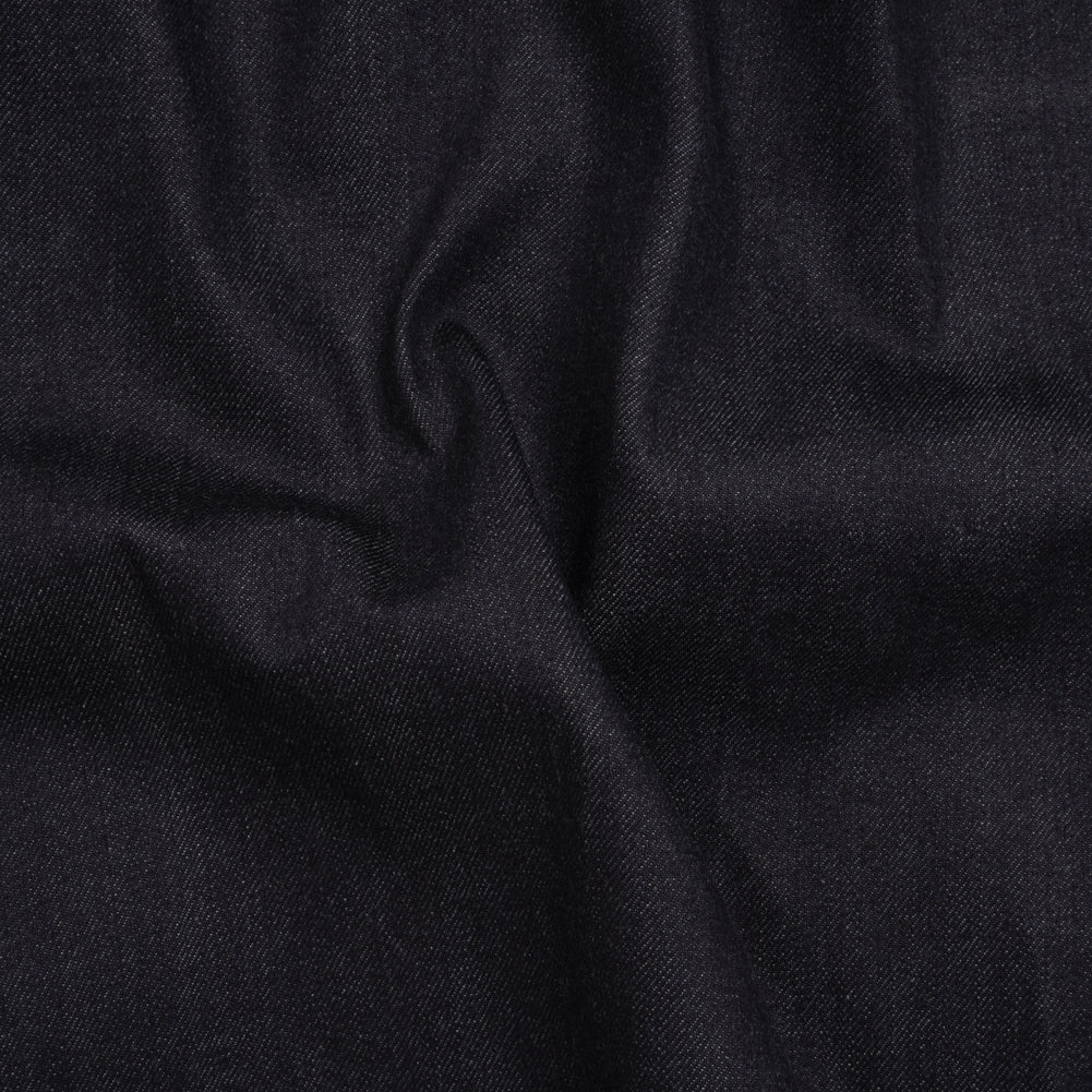 Narrow Cotton Denim Twill - Dark Indigo - Deadstock