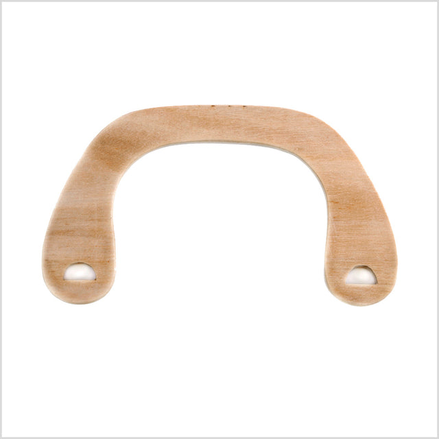 Natural Wooden Handle - 3" x 4.5"