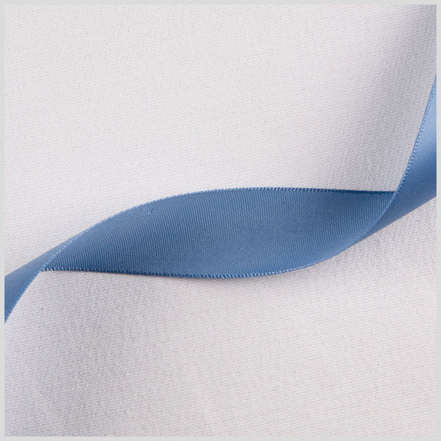 7/8" Antique Blue Single Face Satin Ribbon