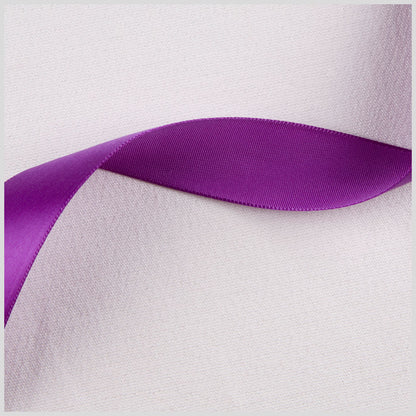 7/8" Purple Single Face Satin Ribbon