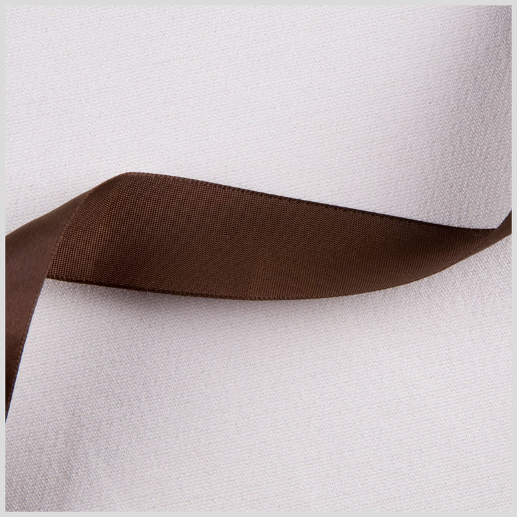 template--25130090922057__main-7/8" Brown Single Face Satin Ribbon