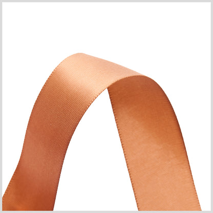 7/8" Sable Single Face Satin Ribbon Detail