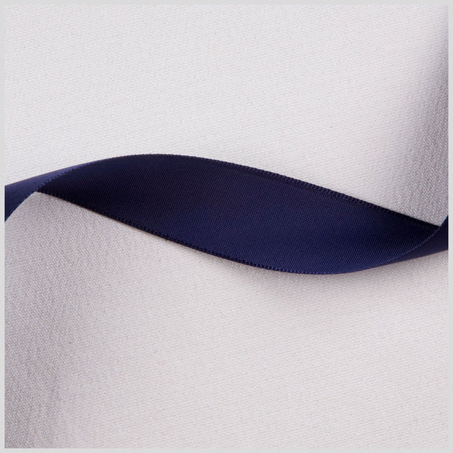 7/8" Navy Single Face Satin Ribbon