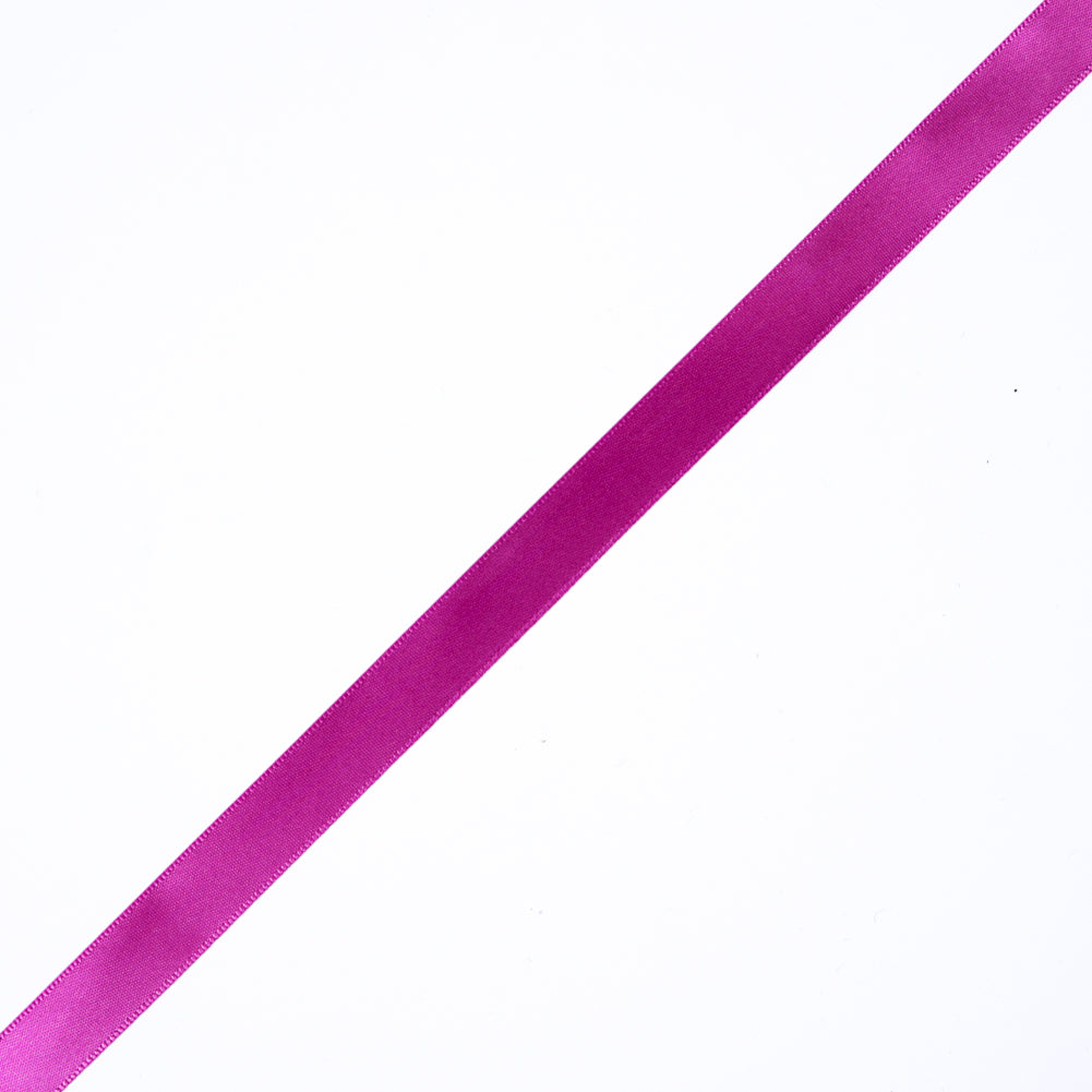 1/2" Festive Fuchsia Single Face Satin Ribbon