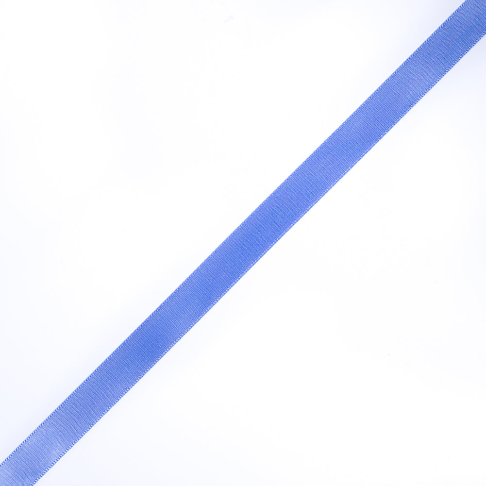 1/2" Blue Iris Single Face Satin Ribbon