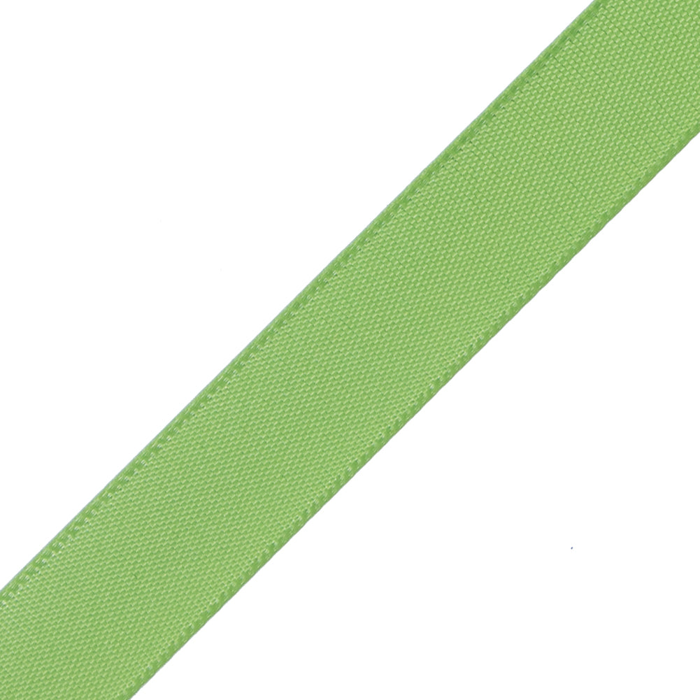 1/2" Apple Green Single Face Satin Ribbon Detail