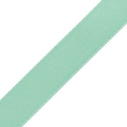 1/2" Mint Single Face Satin Ribbon Detail
