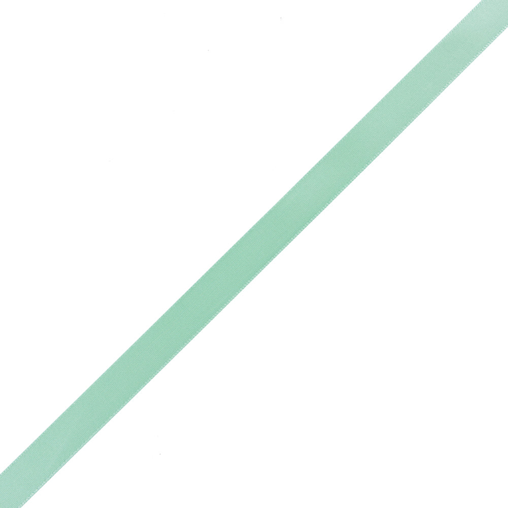 1/2" Mint Single Face Satin Ribbon