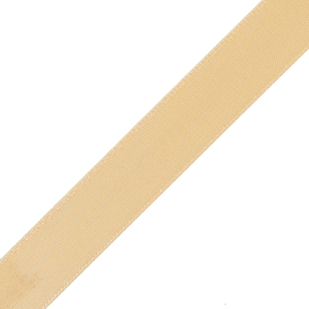 1/2" Lemonade Single Face Satin Ribbon Detail