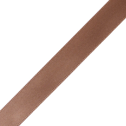 1/2" Sable Single Face Satin Ribbon Detail