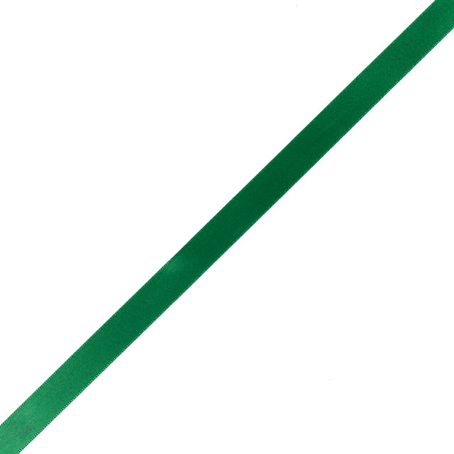 1/2" Emerald Single Face Satin Ribbon