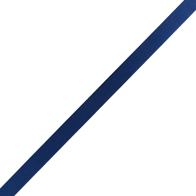 1/2" Navy Single Face Satin Ribbon