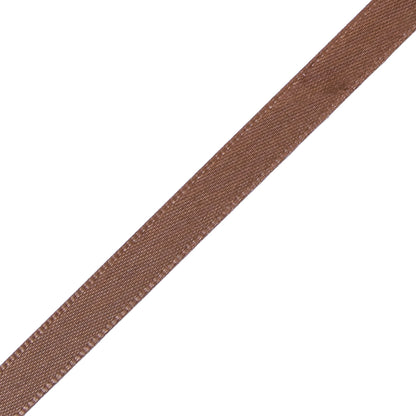 1/4" Sable Single Face Satin Ribbon Detail