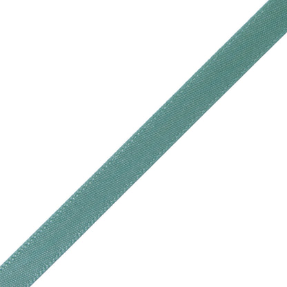 1/4" Sea Green Single Face Satin Ribbon Detail