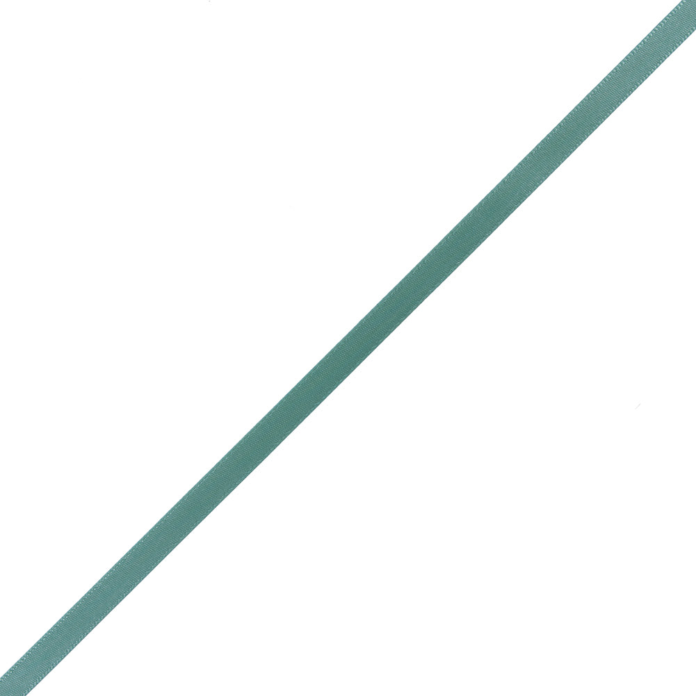 1/4" Sea Green Single Face Satin Ribbon