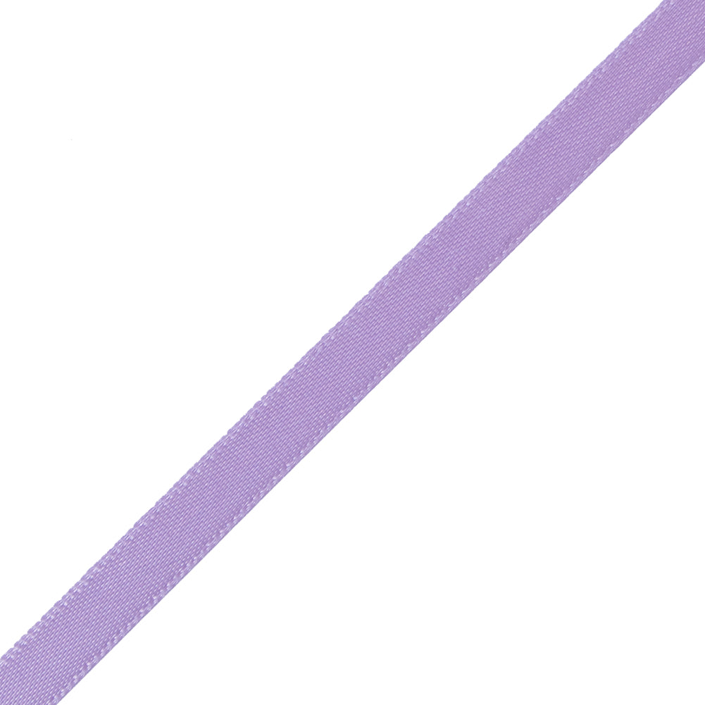 1/4" Orchid Single Face Satin Ribbon Detail