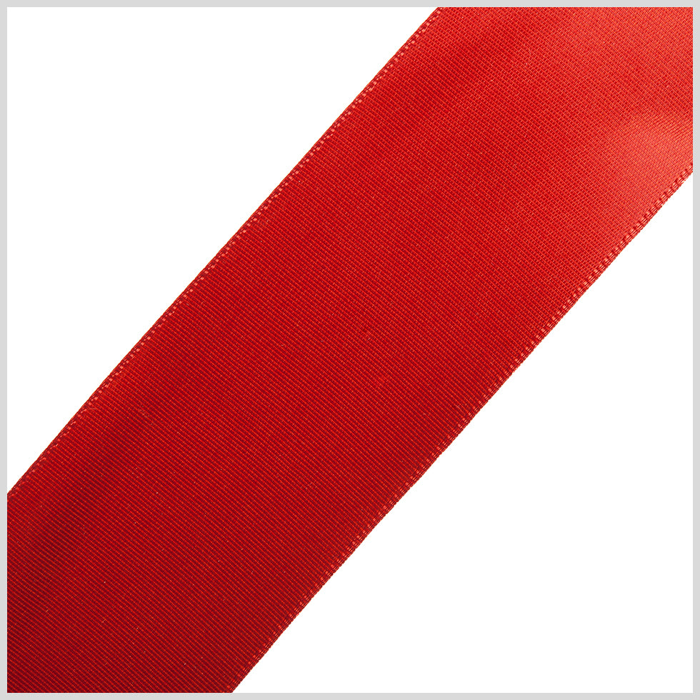 1.5" Rust Single Face Satin Ribbon