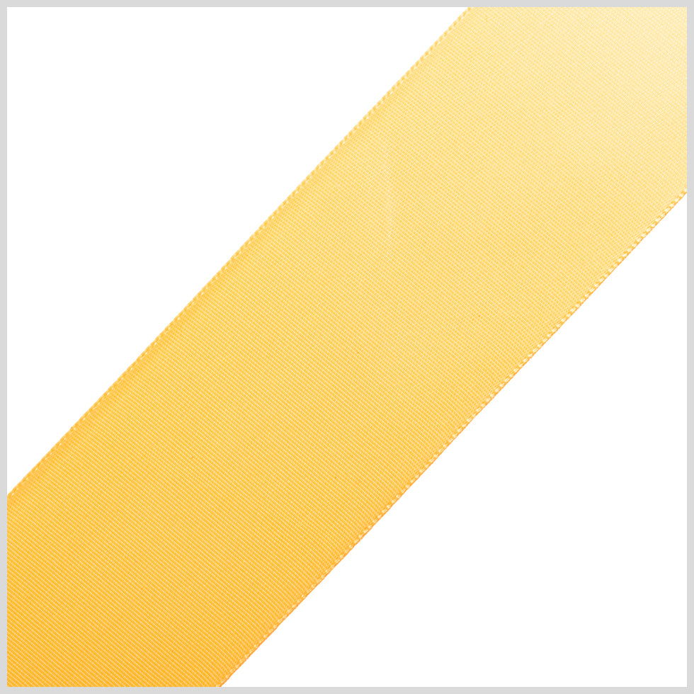 1.5" Tangerine Single Face Satin Ribbon