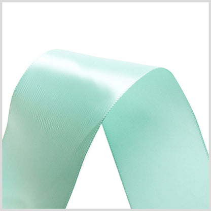 1.5" Peppermint Single Face Satin Ribbon Detail