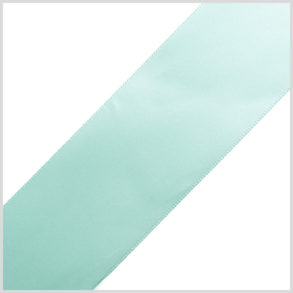 1.5" Peppermint Single Face Satin Ribbon
