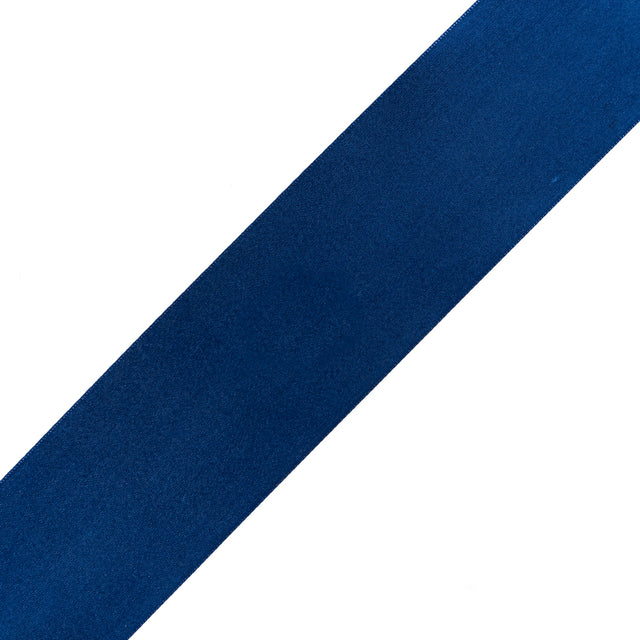 2.25" Light Navy Single Face Satin Ribbon