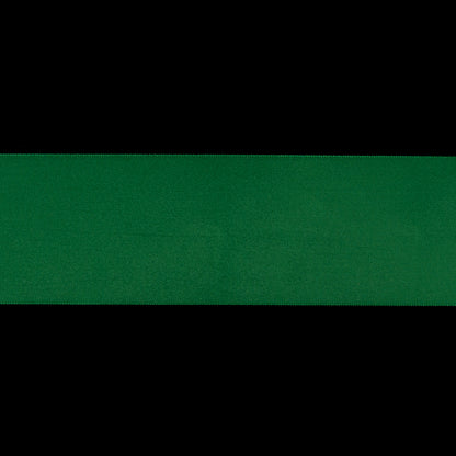 2.25" Emerald Single Face Satin Ribbon Detail
