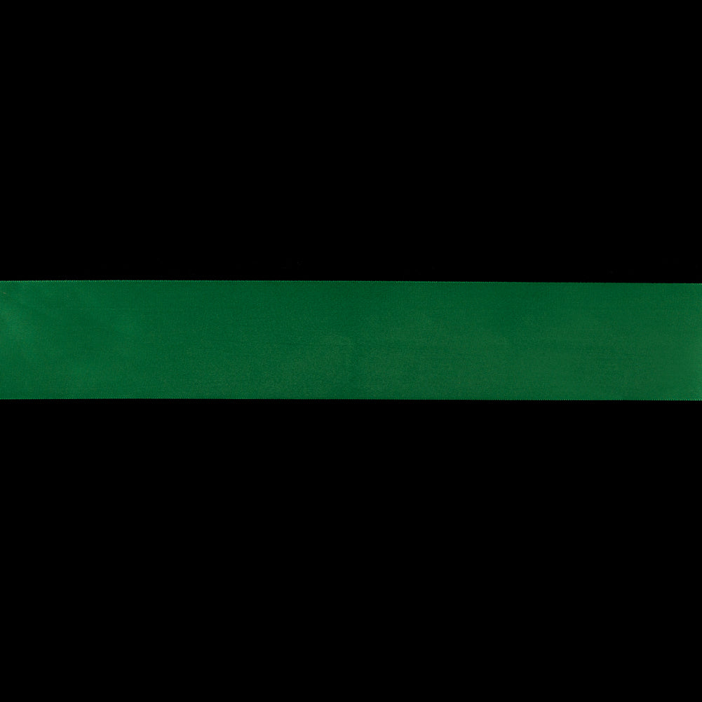2.25" Emerald Single Face Satin Ribbon
