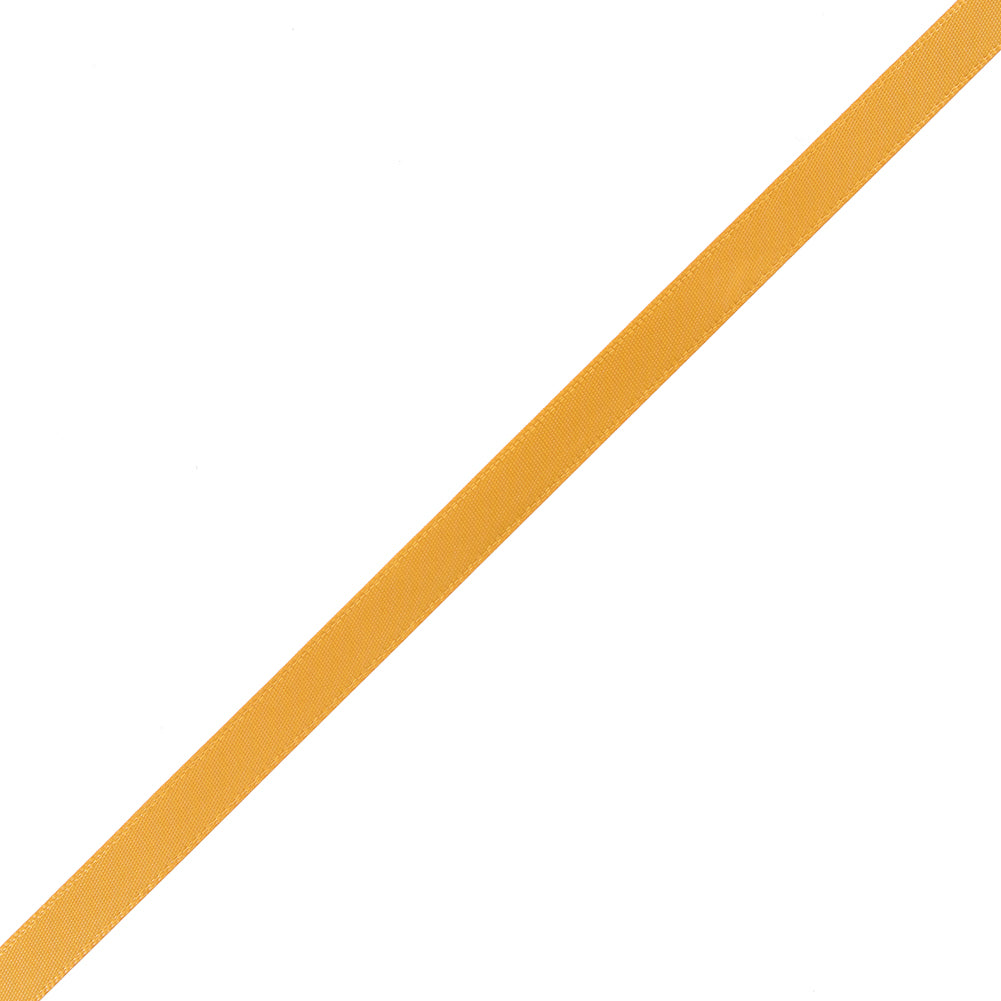 3/8" Yellow Gold Double Face Satin Ribbon