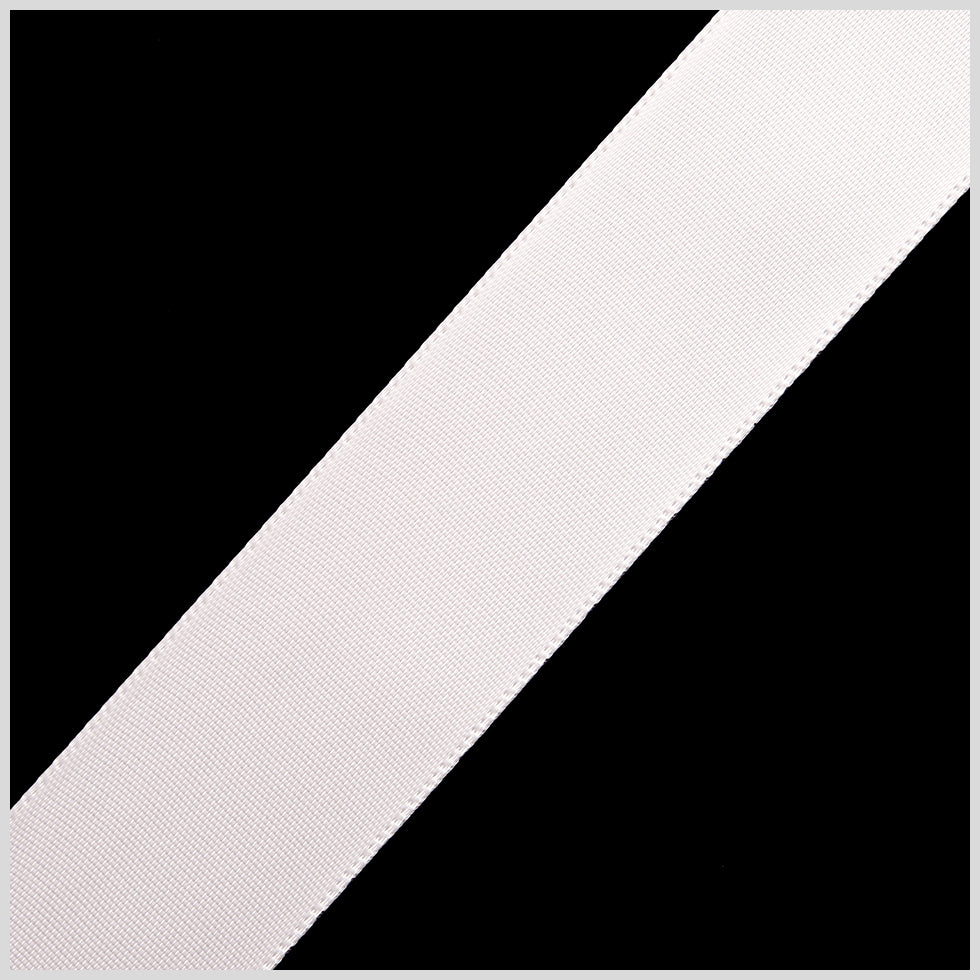 7/8" White Double Face Satin Ribbon
