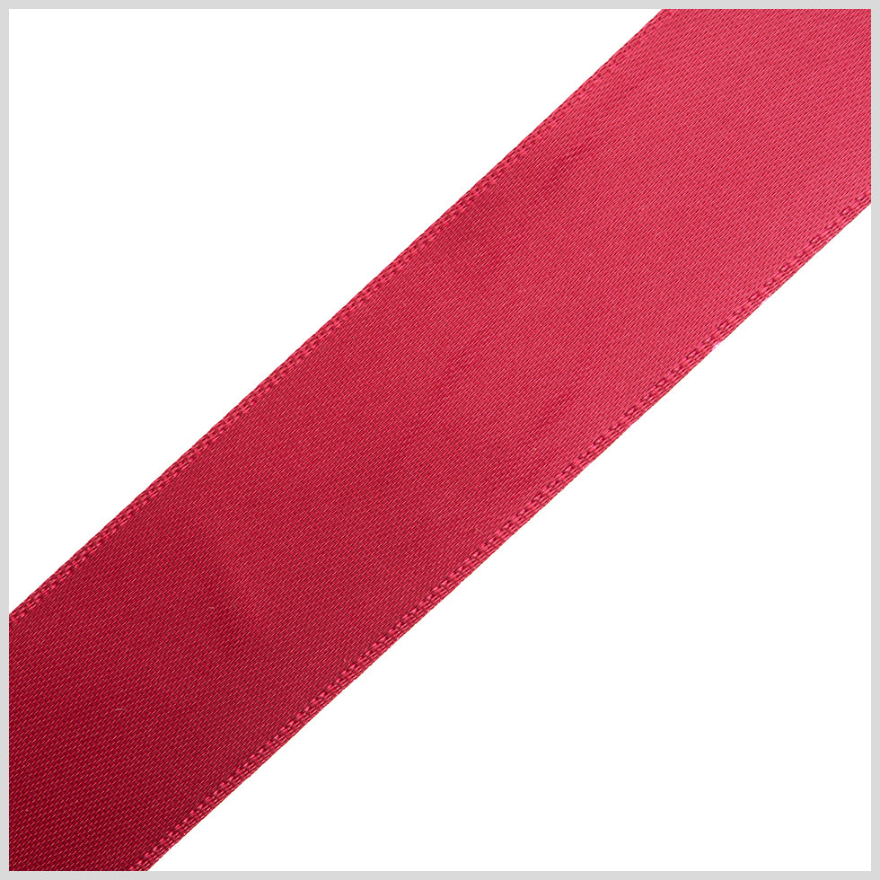 7/8" Wine Double Face Satin Ribbon