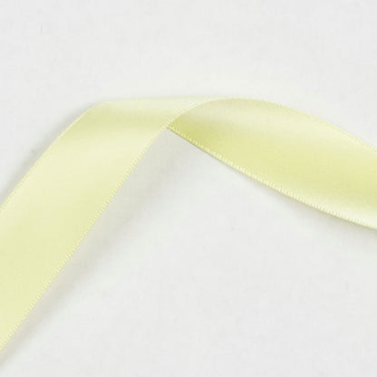 Yellow Double Face Satin Ribbon Detail