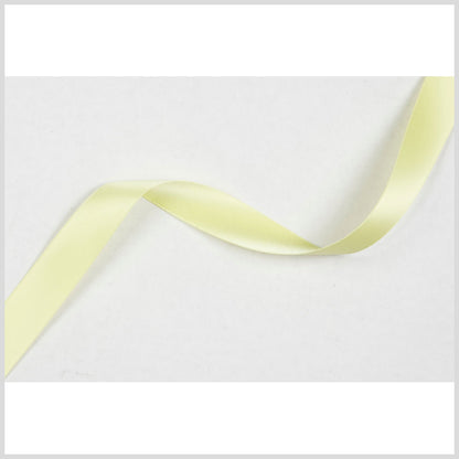 Yellow Double Face Satin Ribbon
