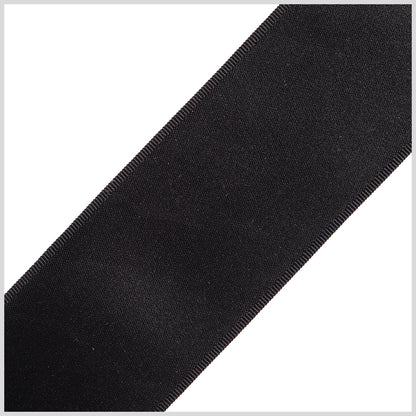 1.5" Black Double Face Satin Ribbon
