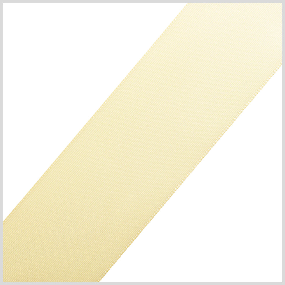 1.5" Maize Double Face Satin Ribbon