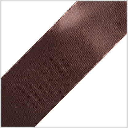 1.5" Brown Double Face Satin Ribbon