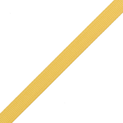 Yellow Grosgrain Ribbon - 0.375" Detail