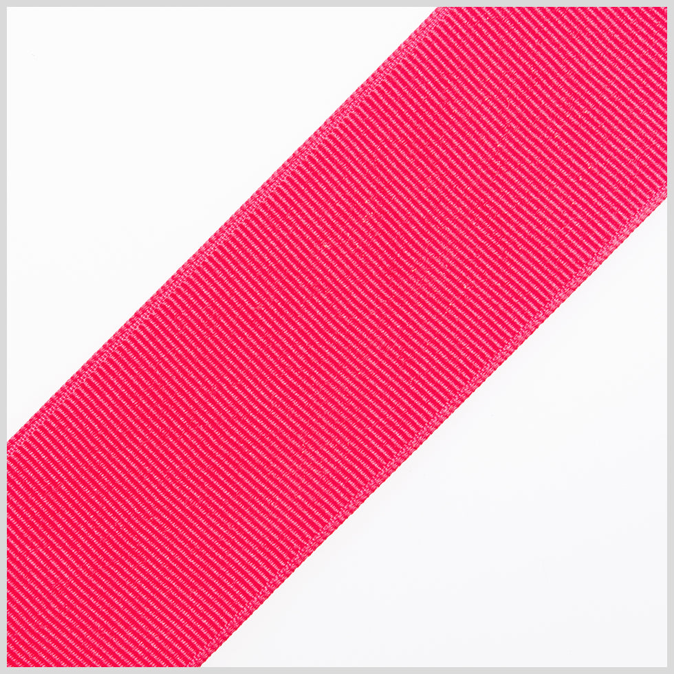 Shocking Pink Grosgrain Ribbon