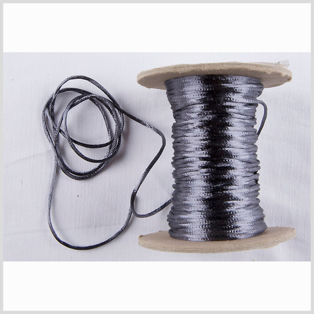 1mm Dark Gray Rattail Cord