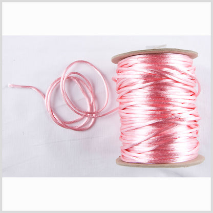 2mm Light Pink Rattail Cord
