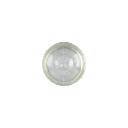 Translucent Dome Shaped Shank Back Plastic Button - 20L/12.5mm Detail