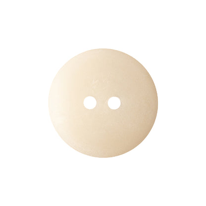 Eggshell Iridescent Concaving 2-Hole Plastic Button - 36L/23mm Detail