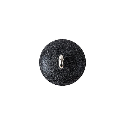 Italian Opal Shimmer, White and Black Speckled Iridescent Shank Back Button - 22L/14mm Detail