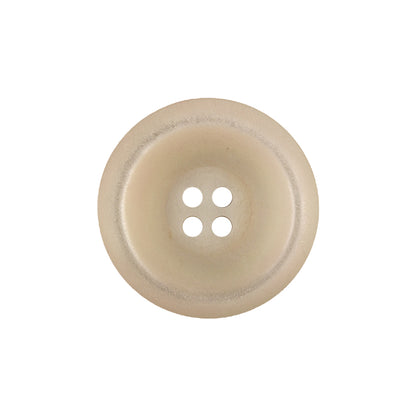 Italian Opalescent Rolled Rim 4-Hole Plastic Button - 36L/23mm
